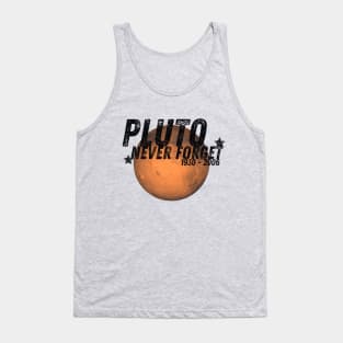 Never Forget Pluto Tank Top